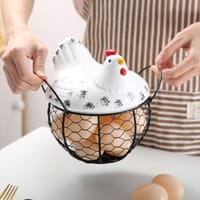 Egg Basket Snack Basket Kitchen Basket_img_1