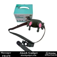 FH-670 Rechargeable Neck and Shoulder Massager with Heat Therapy_img_6