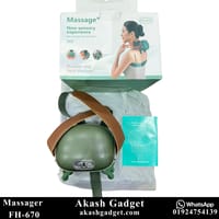 FH-670 Rechargeable Neck and Shoulder Massager with Heat Therapy_img_7