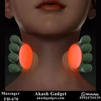 FH-670 Rechargeable Neck and Shoulder Massager with Heat Therapy_img_9