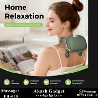 FH-670 Rechargeable Neck and Shoulder Massager with Heat Therapy_img_15