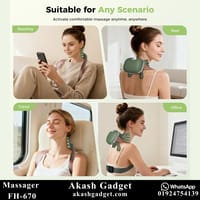 FH-670 Rechargeable Neck and Shoulder Massager with Heat Therapy_img_17