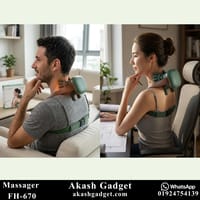 FH-670 Rechargeable Neck and Shoulder Massager with Heat Therapy_img_18