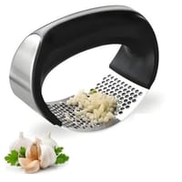 Arc Shaped Garlic Press Crusher With Comfortable Grip_img_0