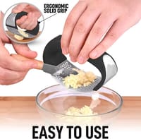 Arc Shaped Garlic Press Crusher With Comfortable Grip_img_5