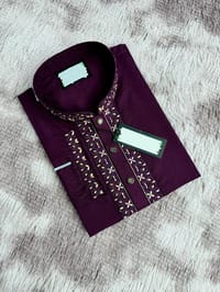 Premium Embroidery Cotton Panjabi_img_0