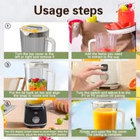 Premium Multifunctional Type C Rechargeable Juice Blender | 600ML_img_1