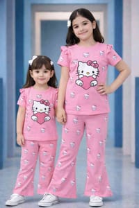 Comfort Fit Kids Cotton T-Shirt & Pajama Set_img_1