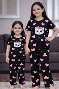 Comfort Fit Kids Cotton T-Shirt & Pajama Set_img_3