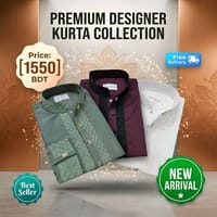 👔 প্রিমিয়াম এমব্রয়ডারি কাফ পাঞ্জাবি ✨_img_0