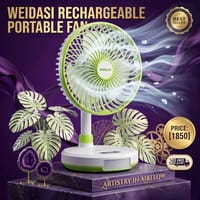 🌀 Weidasi WD-219 Portable Rechargeable Fan 🔋🌬️_img_0