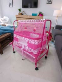 👶 Baby Cradle Swing – Model 733 🛏️_img_3