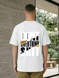 Minimalist Don’t Overthink Graphic T-Shirt_img_0