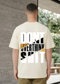 Minimalist Don’t Overthink Graphic T-Shirt_img_1