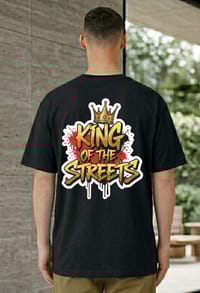 King of the Streets Graphic Printed T-Shirt 👑_img_0