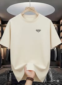 Solid Colour Drop Shoulder T-Shirt_img_3