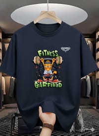 Garfield Gym Workout Cartoon T-Shirt_img_2