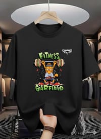 Garfield Gym Workout Cartoon T-Shirt_img_3
