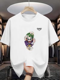 Joker Playing Cards Graphic T-Shirt_img_0