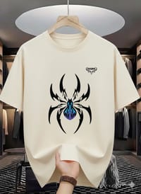 NABAS Spider Art Premium Drop Shoulder T-Shirt_img_1