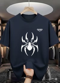 NABAS Spider Art Premium Drop Shoulder T-Shirt_img_2