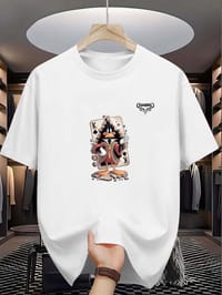 Daffy Duck King Card Graphic T-Shirt_img_0