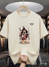 Daffy Duck King Card Graphic T-Shirt_img_1