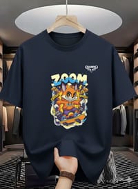 Zoom Skateboarding Cartoon Graphic T-Shirt_img_2