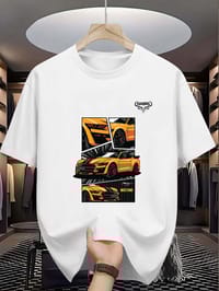 Mustang Sports Car Graphic T-Shirt_img_0