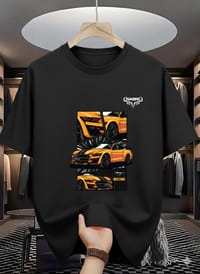 Mustang Sports Car Graphic T-Shirt_img_3
