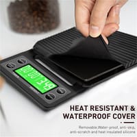 Battery Version Coffee Digital Scale Timing Kitchen Scale 3Kg/0.1G Black Hand-Brewed Coffee Scale Baking Scale Cross-Border_img_4