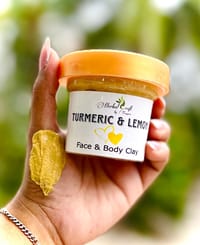 Turmeric & Lemon face and body clay mask_img_3