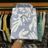 Trendy floral print shirt_img_2