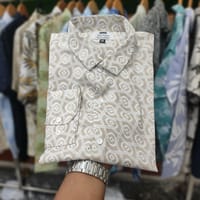 Trendy floral print shirt_img_2
