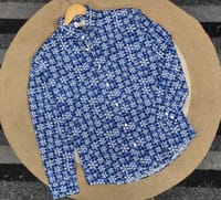 Trendy floral print shirt_img_1