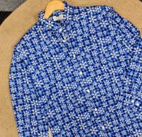 Trendy floral print shirt_img_0