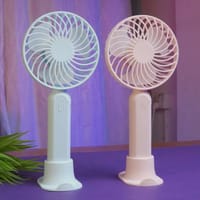 F9 Portable Handheld Rechargeable Fan with Base Stand._img_2