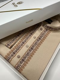 Beige Crown Majesty Panjab -A3M137_img_0