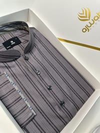 Ash Stone Stripe Panjabi -A1S011_img_1