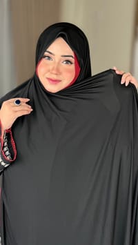 Premium Jersey Hijab- Midnight Black_img_0