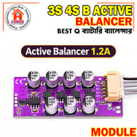3S 4S Lithium Battery Capacitive Active Equalizer Balancer Plate 1.2A Energy Transfer Type_img_0