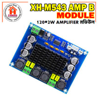 XH-M543 Dual Channel D-Class Digital Power Amplifier Board TPA3116D2 Audio Amplifier Module High Power 2*120W DC 12V-24V_img_2