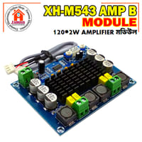 XH-M543 Dual Channel D-Class Digital Power Amplifier Board TPA3116D2 Audio Amplifier Module High Power 2*120W DC 12V-24V_img_5