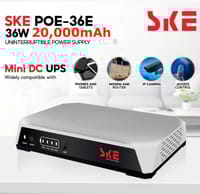 SKE POE-36E-LFP 20,000mAh Mini DC UPS – 36W High Power Backup with LiFePO4 Battery (5V/9V/12V 3A)_img_0