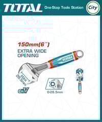 ৬ ইঞ্চি অ্যাডজাস্টেবল রেঞ্চ TOTAL THT101066_img_0