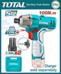 ১২ ভোল্ট লিথিয়াম আয়ন ইমপ্যাক্ট ড্রাইভার TOTAL TIRLI1201_img_0