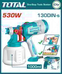 ৫৩০ ওয়াট 1000ml ইলেকট্রিক স্প্রে গান মেশিন TOTAL TT4506_img_0