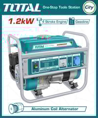 ১২০০ ওয়াট গ্যাসোলিন জেনারেটর TOTAL TP115005_img_0