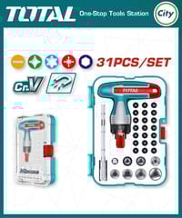 ৩১ পিস টি হ্যান্ডেল রেঞ্চ স্ক্রু ড্রাইভার সেট TOTAL TACSD30316_img_0
