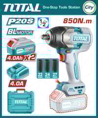 ২০ ভোল্ট লিথিয়াম আয়ন ব্রাশলেশ মটর 850N ইমপ্যাক্ট রেঞ্চ TOTAL TIWLI2085_img_0